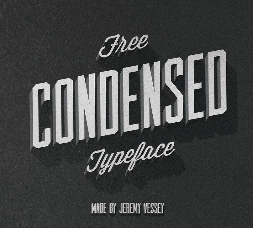 Condensed Logo - Cast Iron-Condensed font free download Ⓐ AllBestFonts.com