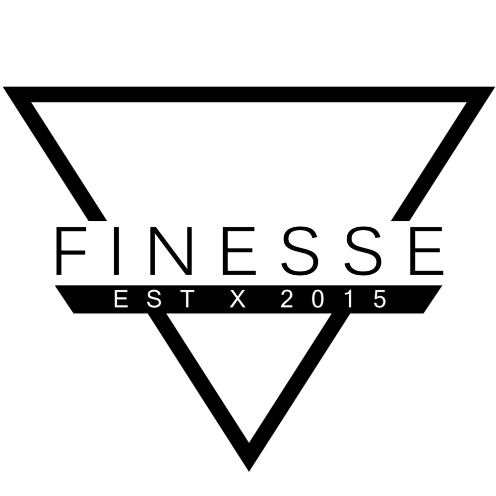 Finesse Logo - finesse logo triangle est - Sticker by Ryan Quotah