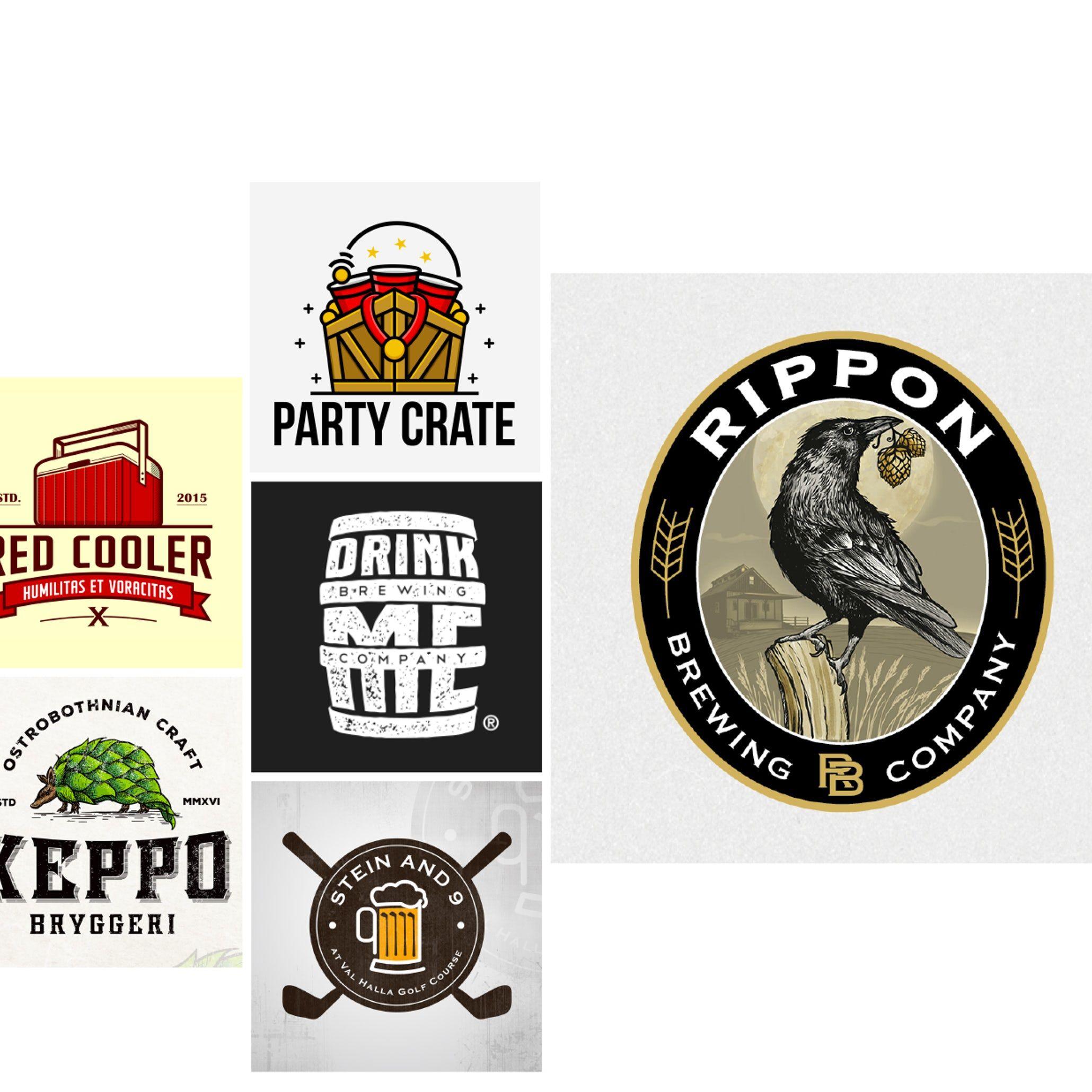 Microbrewery Logo - beer and brewery logos to drink in