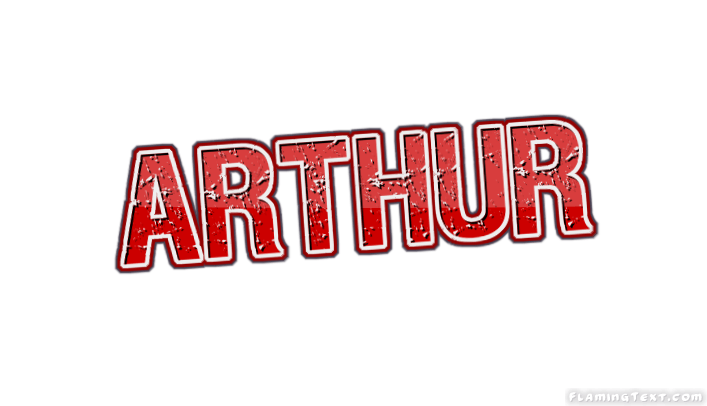 Arthur Logo - Arthur Logo. Free Name Design Tool from Flaming Text