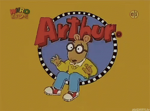 Arthur Logo - Arthur Logo GIF FallDown Trip & Share GIFs