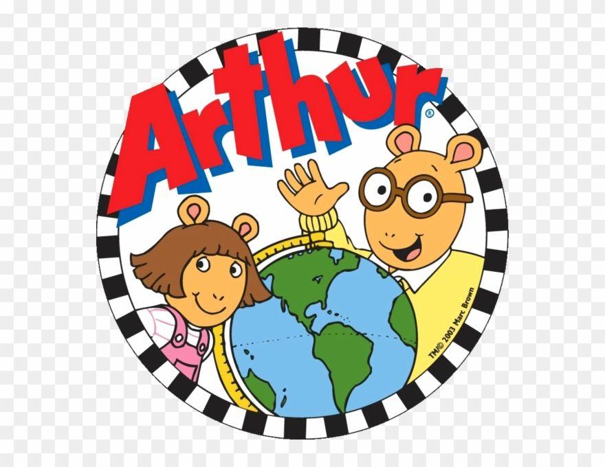 Arthur Logo - Logo Con I Protagonisti Arthur Clipart