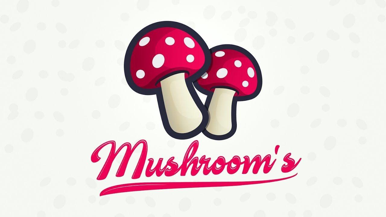 Mushroom Logo - Illustrator Tutorial | Mushroom Logo Design