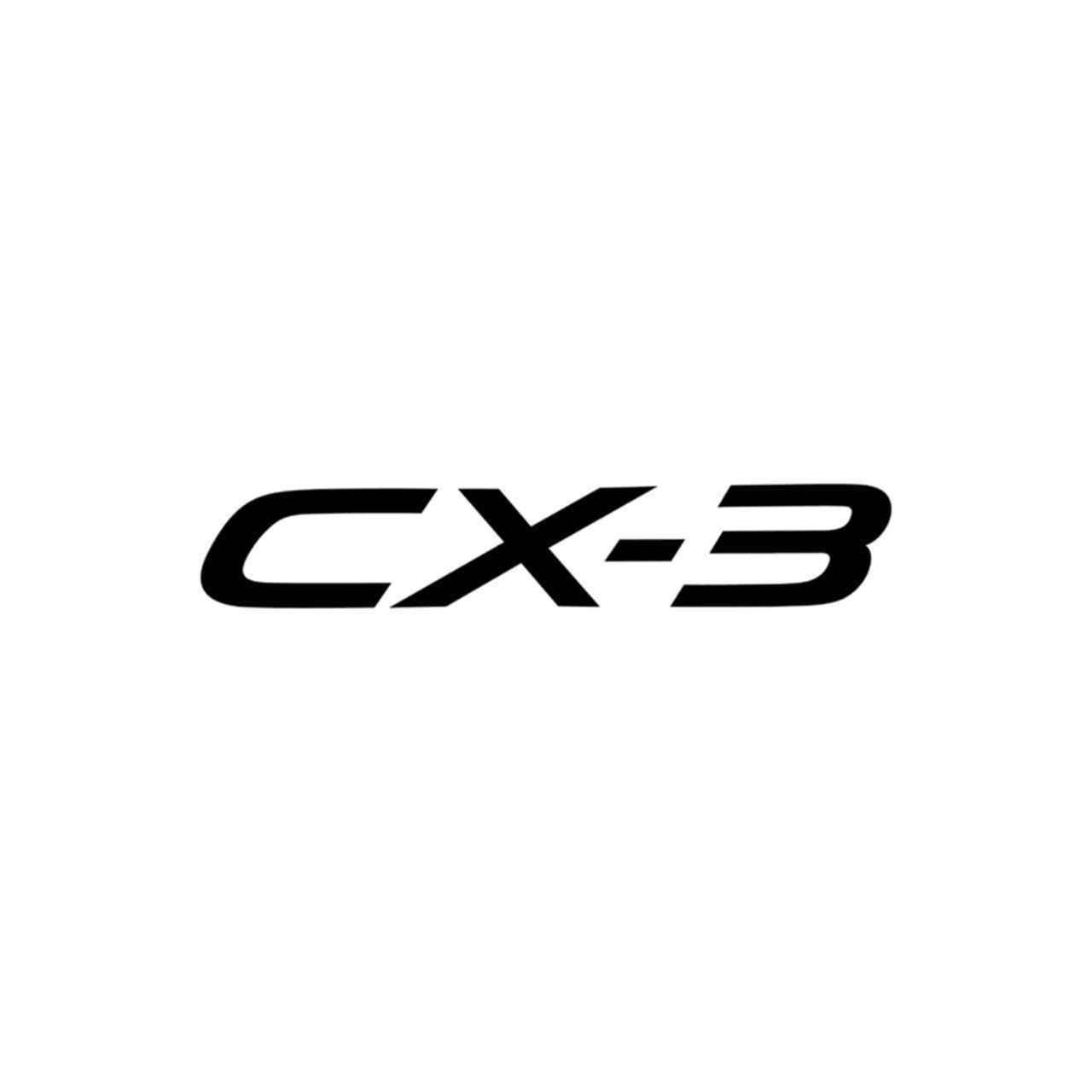 CX Logo - Mazda Cx 3 Logo Vinyl Decal