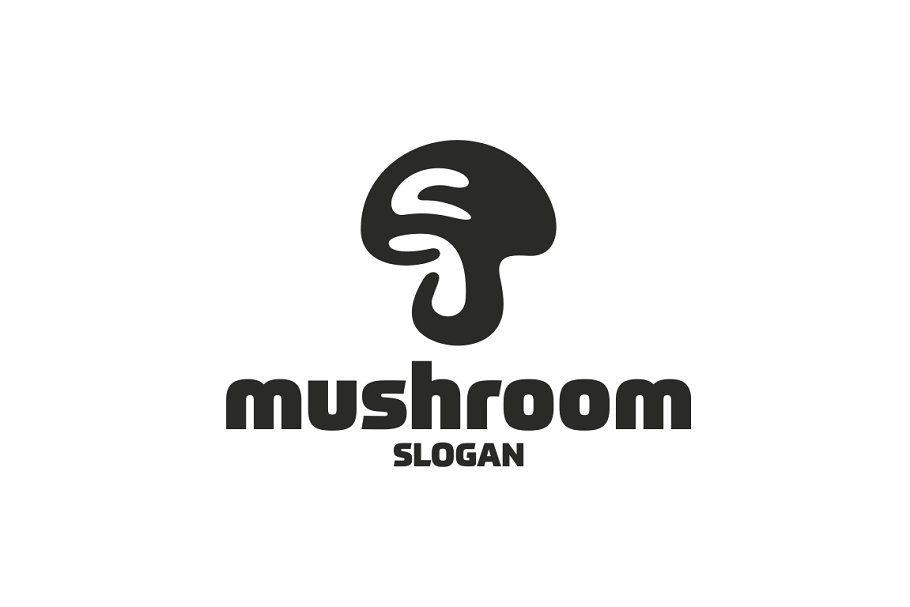 Mushroom Logo - mushroom