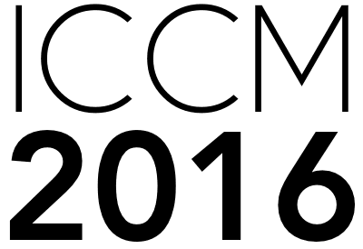 2016 Logo - ICCM 2016 | 14th International Conference on Cognitive Modeling