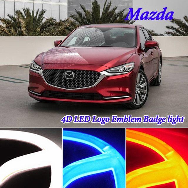 CX3 Logo - US $16.32 29% OFF|4D Cold Light LED Badge Emblem Logo Light for Mazda 2 3 6  CX3 CX 3 CX5 CX 5 CX7 CX 7 CX9 CX 9 MX5 led Emblem Light-in Decorative ...