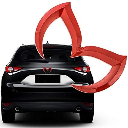CX3 Logo - Evil M Emblem Logo Badge Decal for Mazda3 6 Mazdaspeed CX 3 5 MX-5  Miata[Red]