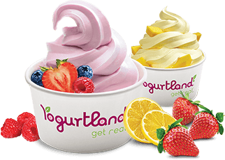 Yogurtland Logo - Yogurtland: Home