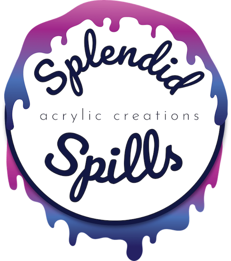 Splendid Logo - Splendid Spills Logo | Gradient Spill Logo on Behance