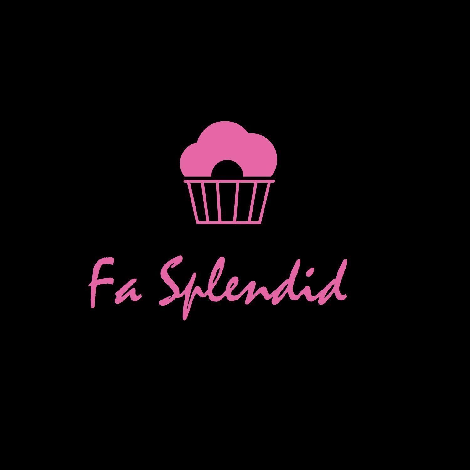 Splendid Logo - Elegant, Feminine Logo Design for Fa Splendid or Fa