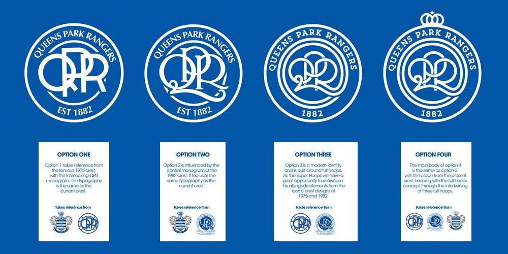 QPR Logo - Brand New: New Logo for Queens Park Rangers by Dan Bowyer and Daniel
