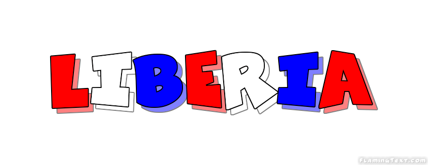 Liberia Logo - Liberia Logo. Free Logo Design Tool from Flaming Text