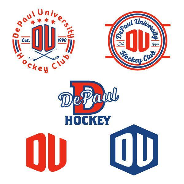 DePaul Logo - sam schilling Hockey Club Logo
