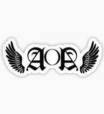 AOA Logo - Aoa Logo Stickers | Redbubble