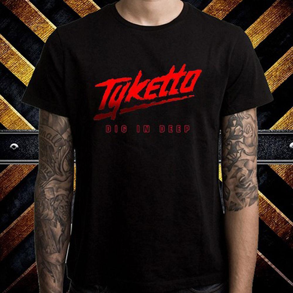 Tyketto Logo - New Tyketto Hard Rock Band Logo Men S Black T Shirt Size S 3XL