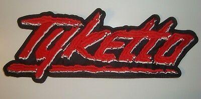 Tyketto Logo - TYKETTO LARGE BACK PATCH LOGO Embroidered PATCH Hardline Firehouse FM  Slaughter