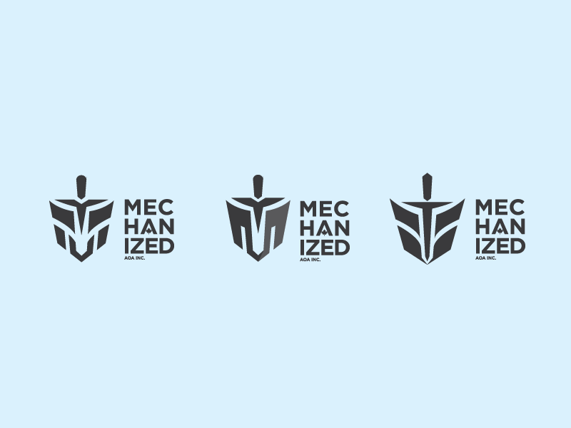 AOA Logo - Mechanized AOA Logo by Thain Lurk on Dribbble