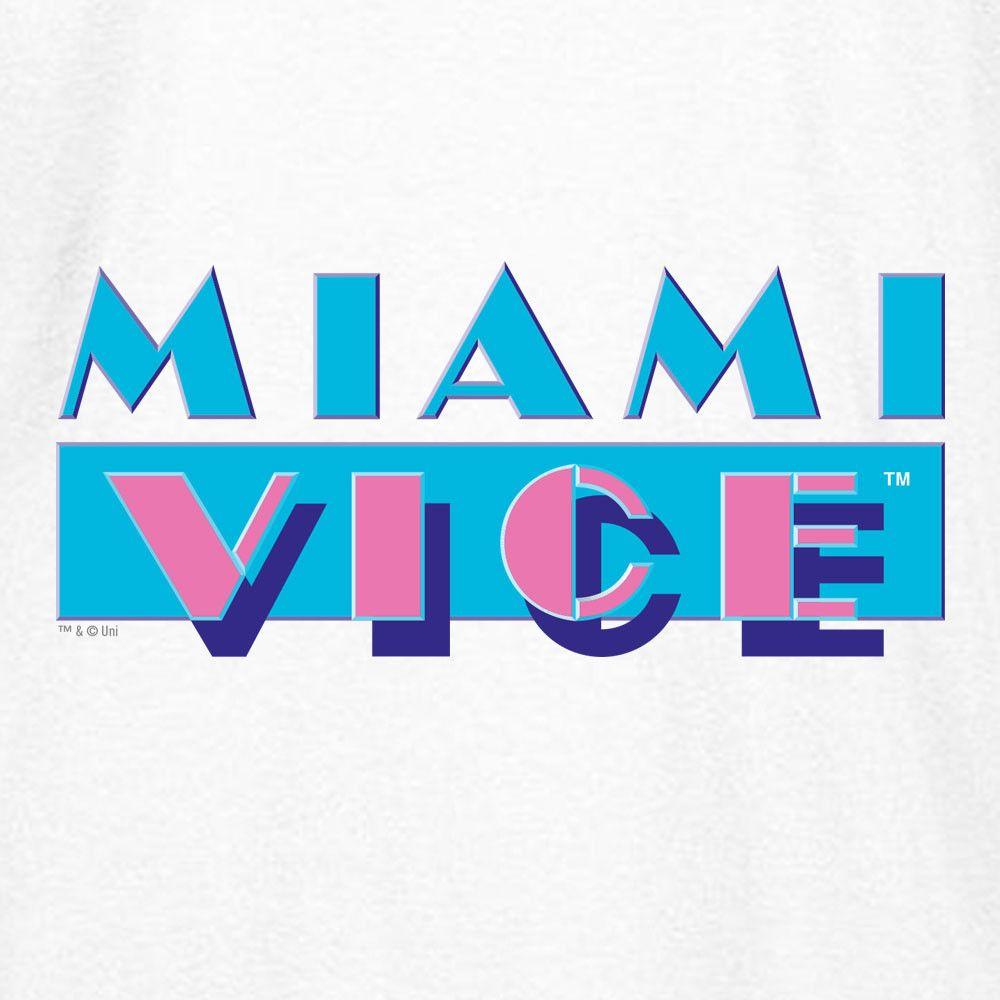 Miami Logo - Miami Vice Logo Long Sleeve T-Shirt