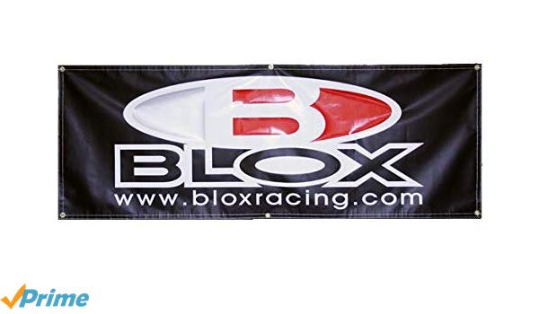 Blox Logo - Amazon.com: BLOX Racing BXAP-00040 Logo Shop Banner: Automotive