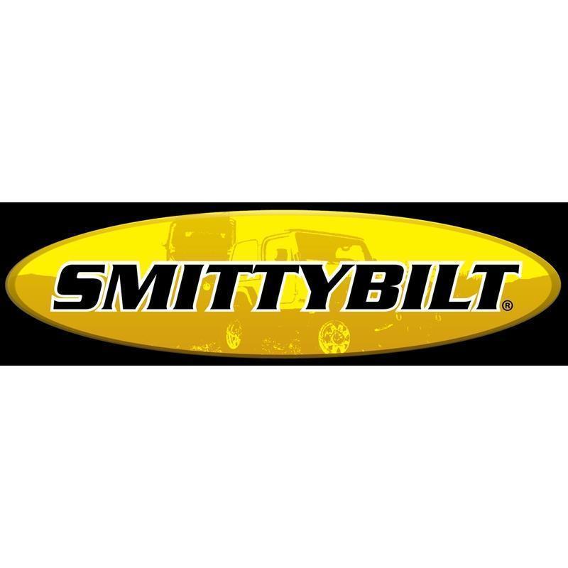 Smittybilt Logo - Smittybilt j0746 Wheel to Wheel Nerf Steps with Cleated Steps, Black