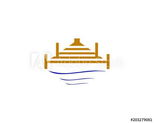 Dock Logo - dock logo this stock vector and explore similar vectors at