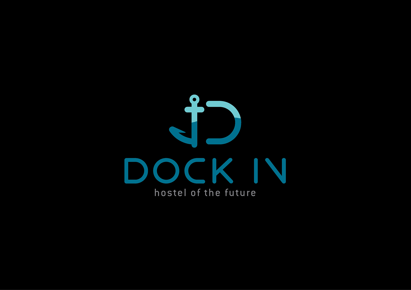 Dock Logo - Dock In Hostel Branding on Behance