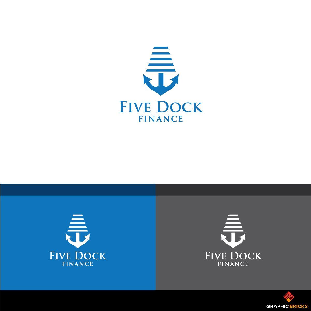 Dock Logo - Serious, Modern, Finance Logo Design for Five Dock Finance