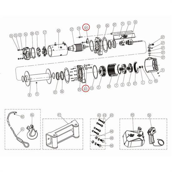 XRC Logo - Smittybilt 97495-64 XRC Logo Tie Bar Bolt