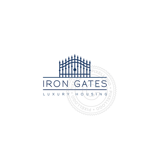 Gates Logo - Iron Gates Real Estate