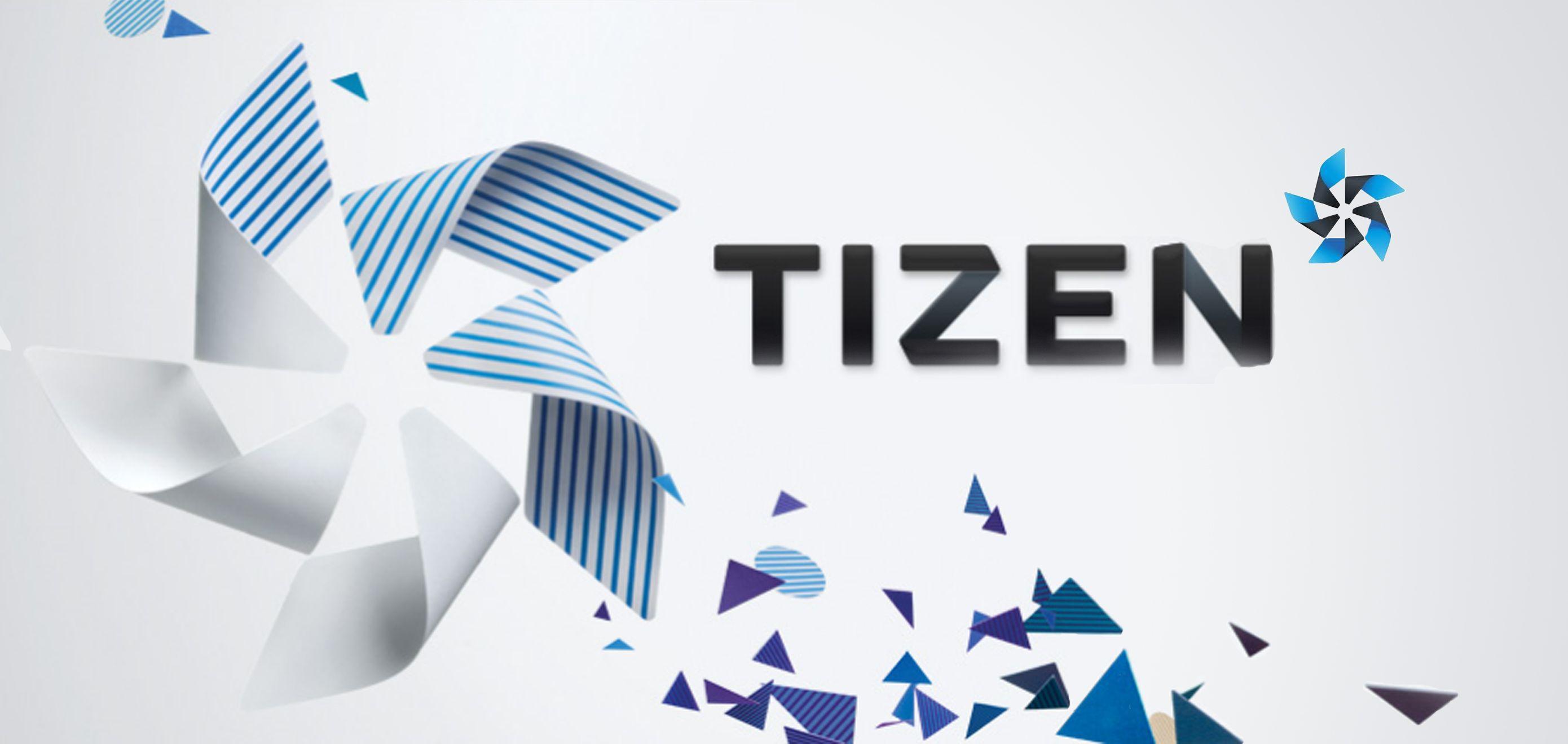 Tizen Logo - Tizen-logo-wallpaper -