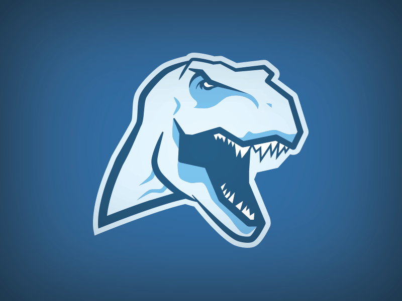 T-Rex Logo - T Rex. Sports logo's. Sports team logos, Gear logo, Logos