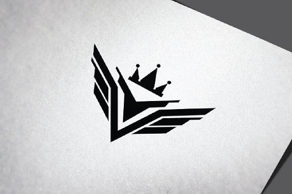 Cool Eagle Logo - 6 Cool Eagle Wings Logo Set ~ Logo Templates ~ Creative Market