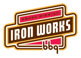 Barbecue Logo - Iron Works Barbecue – Real Texas Barbecue