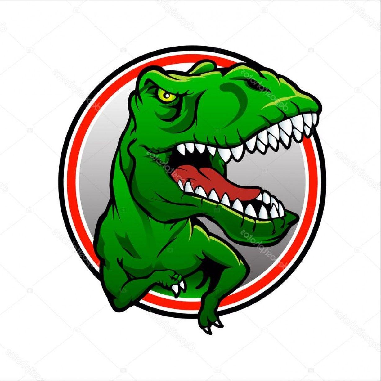 T-Rex Logo - Stock Illustration Tyranosaurus Rex Vector Drawing T | SOIDERGI