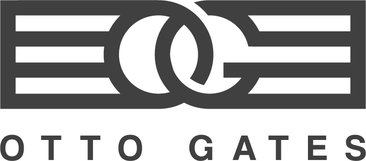 Gates Logo - Otto Gates - Green Pea Design