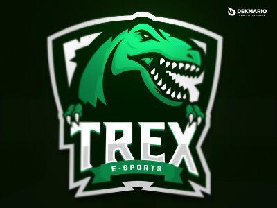 T-Rex Logo - Trex E-sports by DekMario on Dribbble