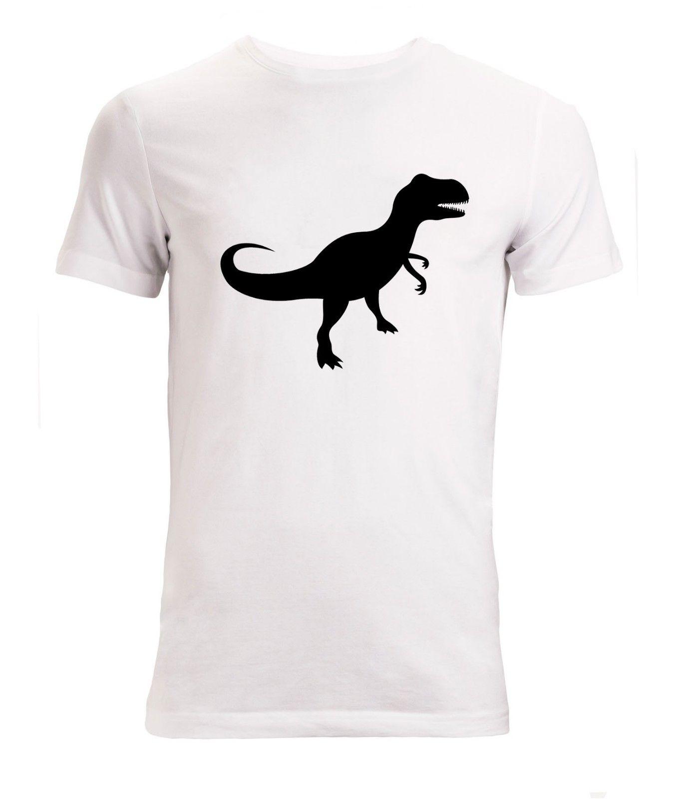 T-Rex Logo - Dinosaur T-Rex Graphic Logo Artwork men s (woman s available) t shirt white  Men Women Unisex Fashion tshirt Free Shipping
