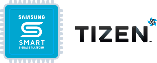 Tizen Logo - SSSP. Software Solutions. Samsung Display Solutions