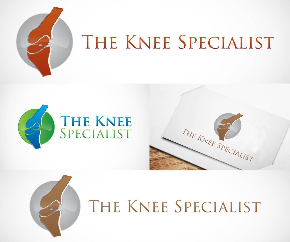 Knee Logo - Logo Design for The Knee Specialist by Mars Multimedia | Design ...
