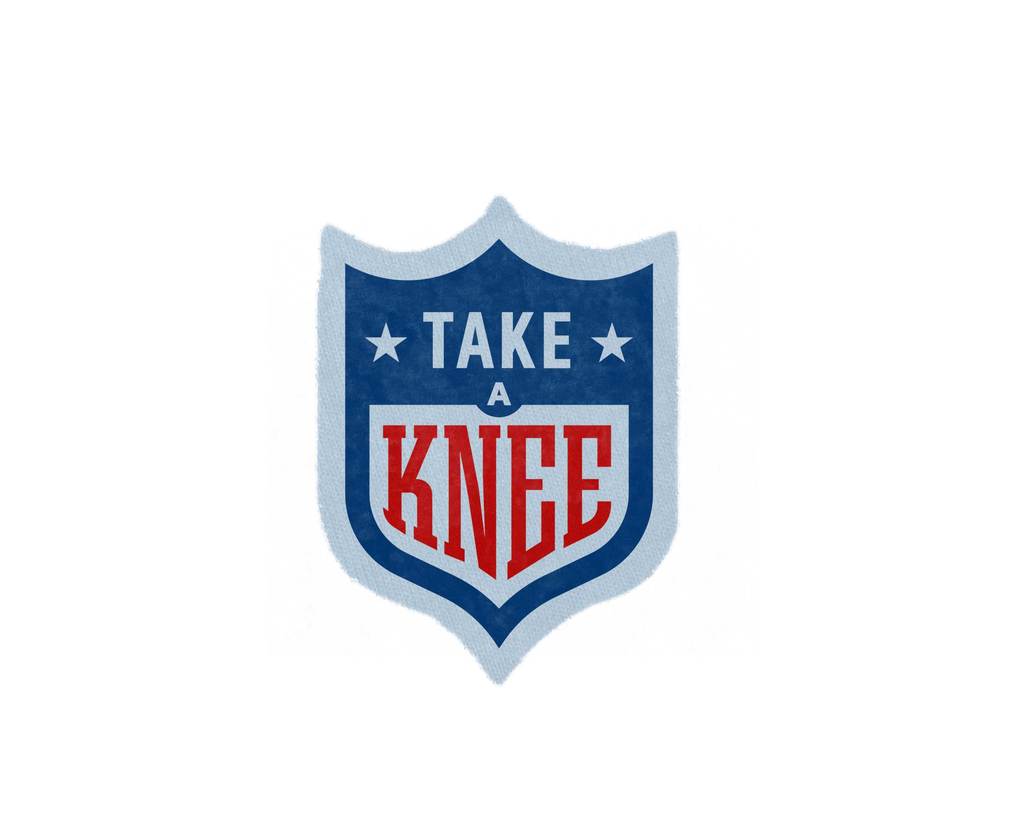 Knee Logo - Take A Knee Patch