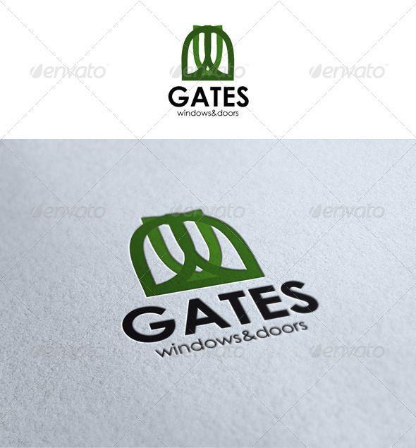 Gates Logo - Gates Logo - Symbols Logo Templates | Internet Logo Template | Logos ...