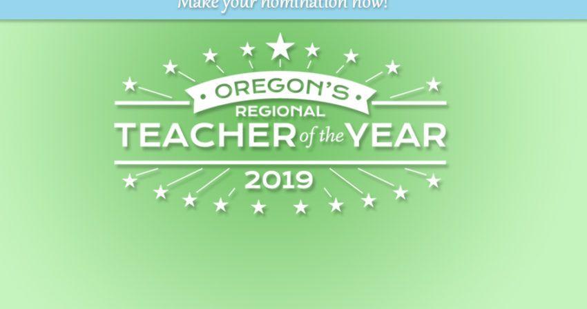 Oregon's Logo - Nominate a Teacher for Oregon's Teacher of the Year Program!