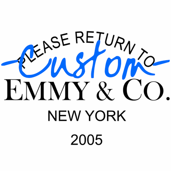 Tiffiney Logo - Custom Logo 5 (Compare to Tiffany & Co.)