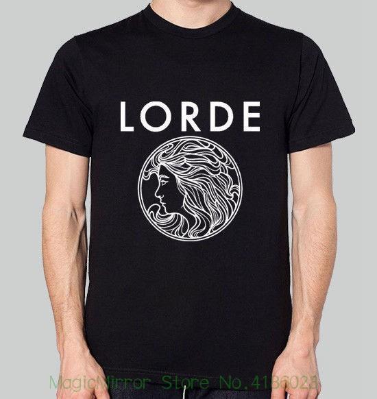 Lorde Logo - Lorde Logo Music Black Gray White Unisex T Shirt Men Woman Tumblr Tee Different Colours High Quality