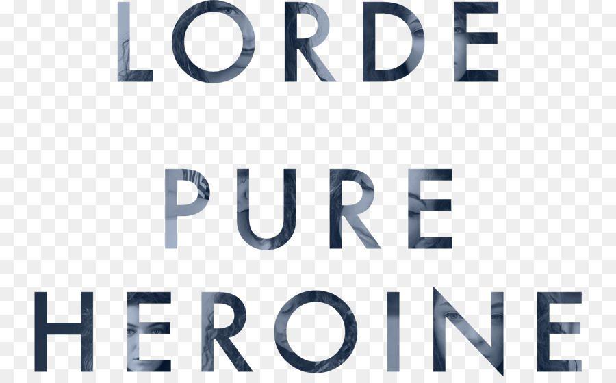 Lorde Logo - Pure Heroine Text png download*550 Transparent Pure