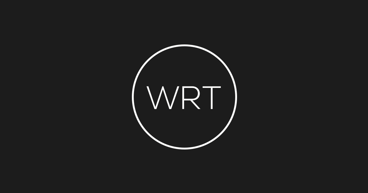 Wrt Logo - WRT. Planning + Design