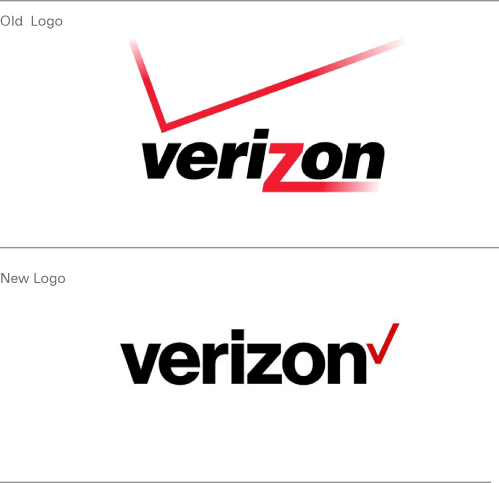 Ineffective Logo - Verizon new logo design: simple yet effective, or too simple