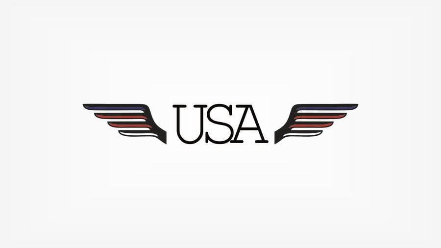 Wrt Logo - Entry by iasadrehman for USA with Wings logo