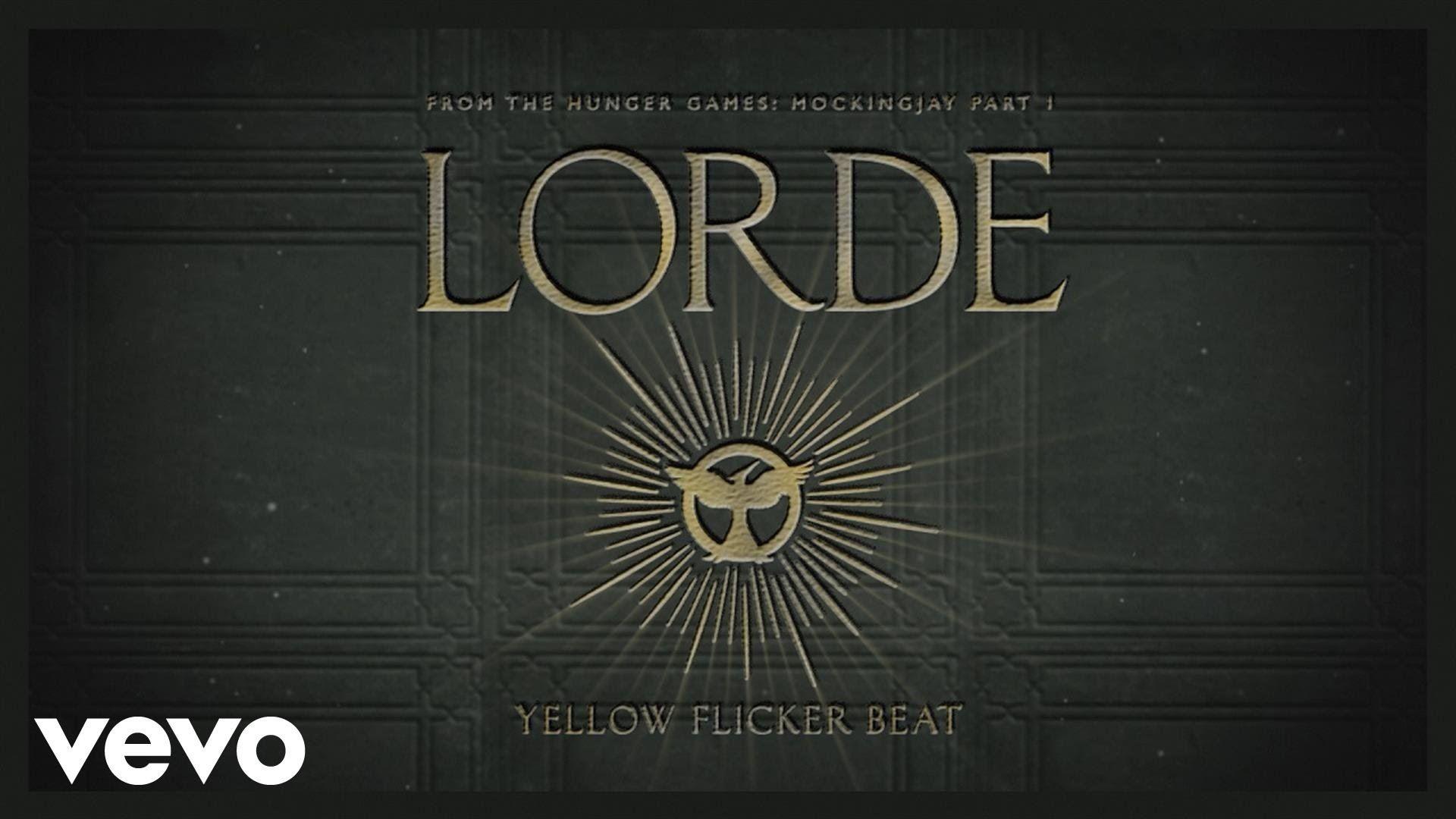 Lorde Logo - Lorde - Yellow Flicker Beat (From The Hunger Games: Mockingjay Part 1)  (Audio)